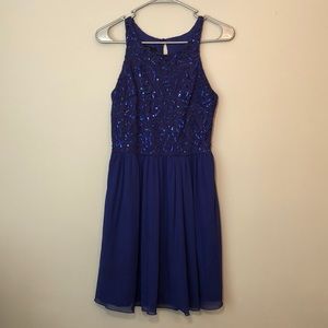 Royal Blue Dress